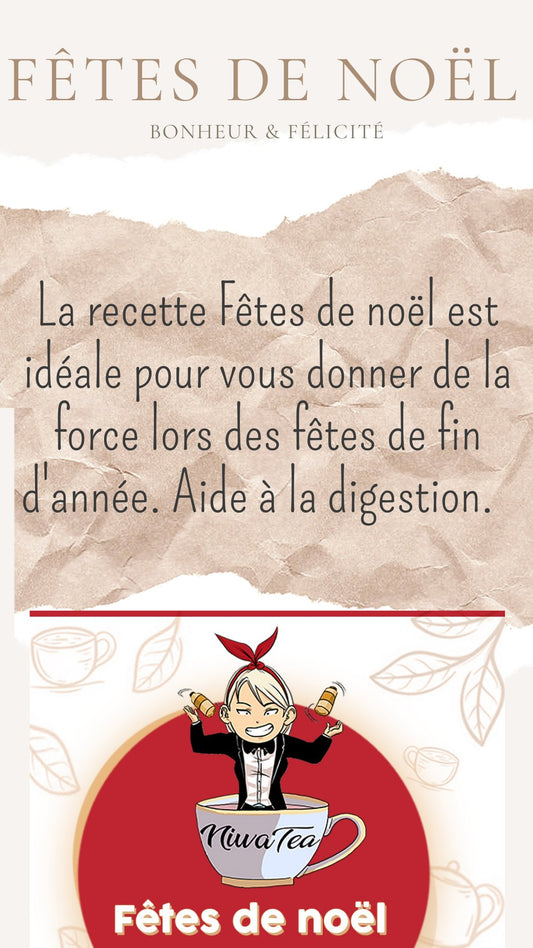 Fêtes de Noël - Infusion hivernale - Niwa Tea - Niwa Tea