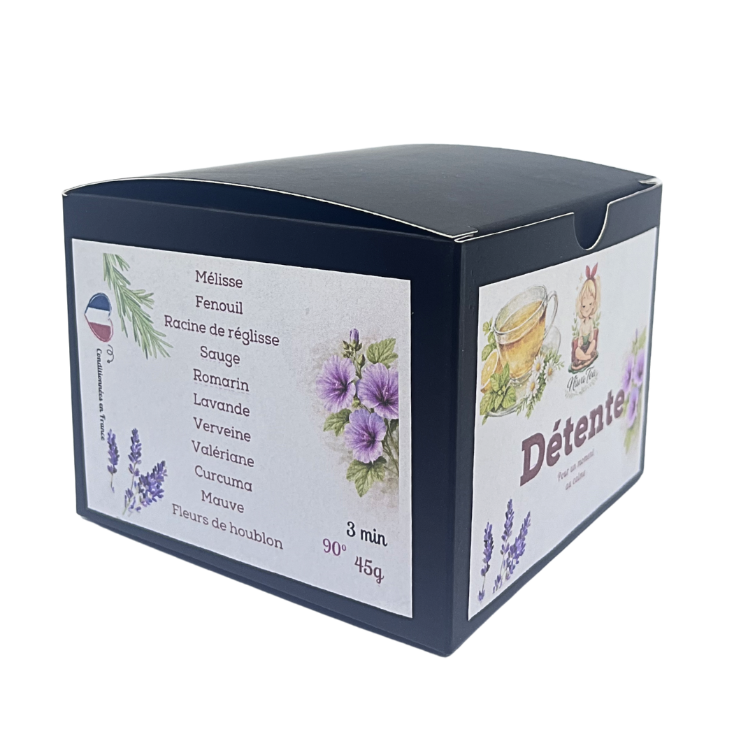 Détente - sachets individuels - Infusion BIO - Niwa Tea