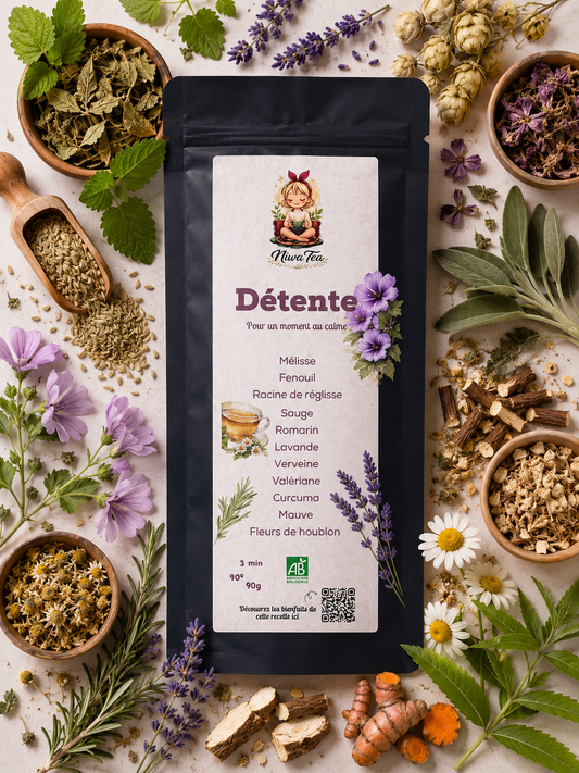 Détente - Infusion Niwa Tea BIO - Vrac