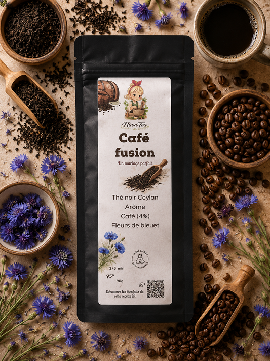 Café Fusion - Thé noir - Café Bio