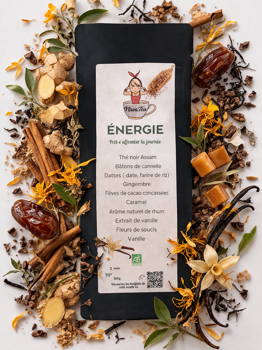 Énergie - Thé noir Niwa Tea - Bio