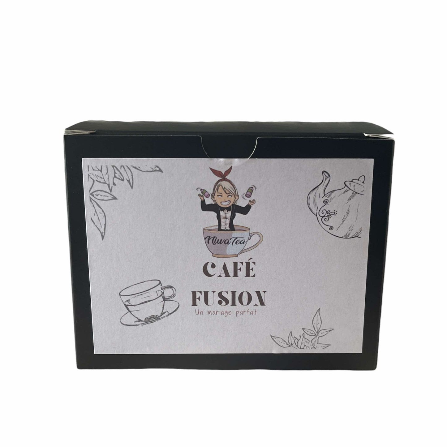 Café fusion - Sachets individuels - thé noir - Niwa Tea