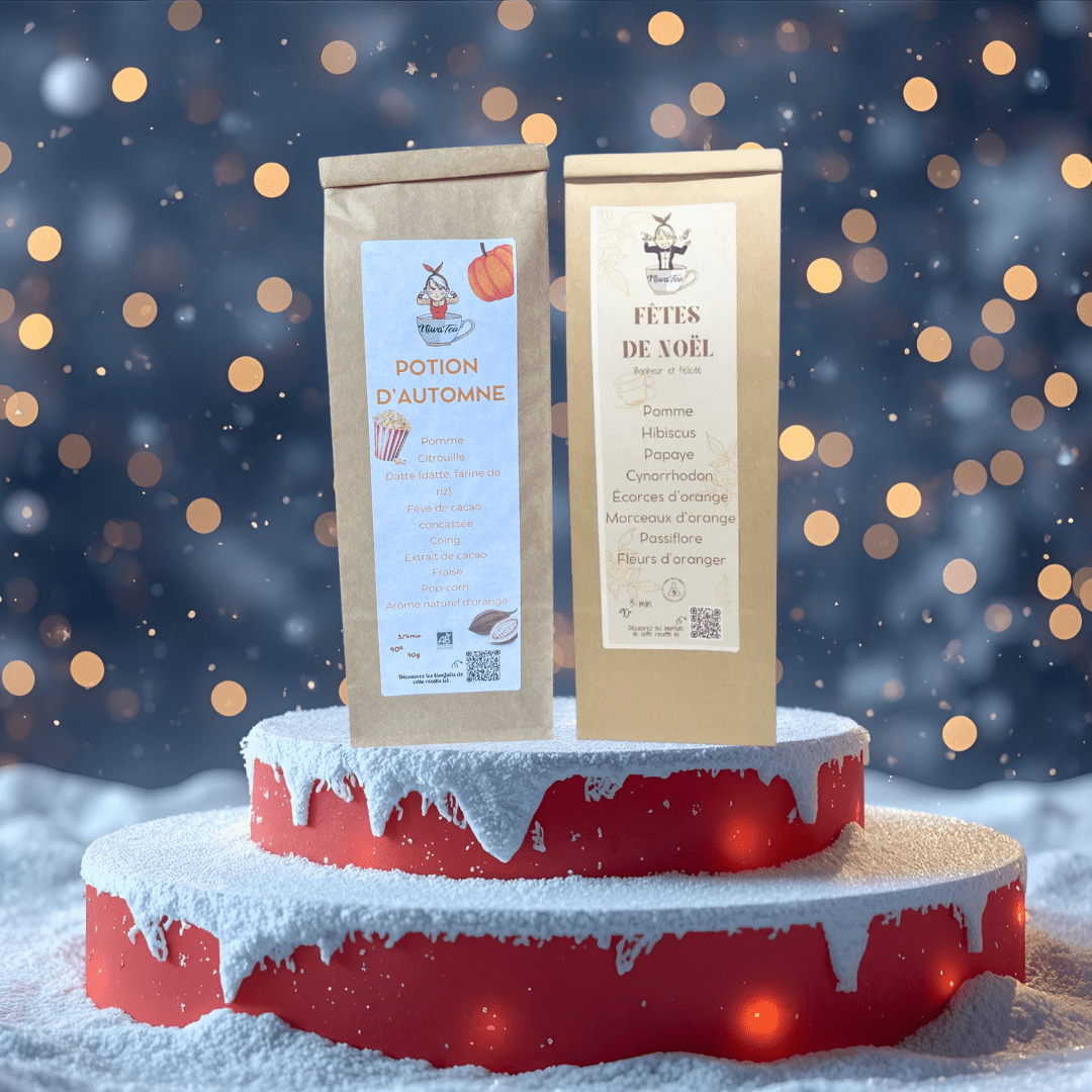 coffret hivernal - infusion potion et fete de noel - naturel niwa tea