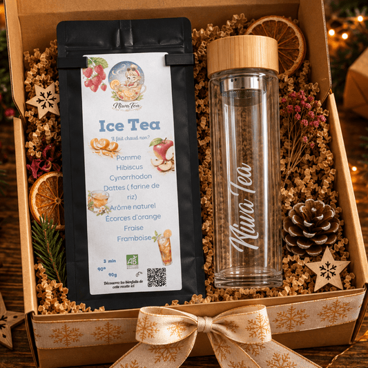 Coffret Thermos en verre Thé & Infusion | Niwa Tea - Niwa Tea
