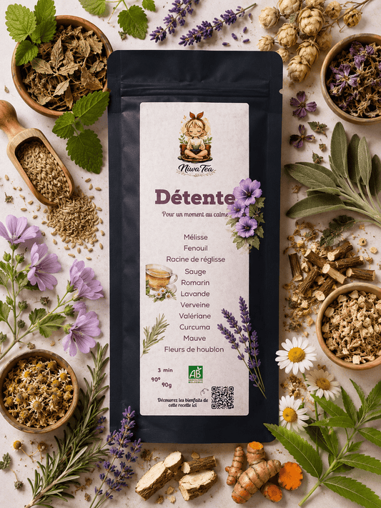 Détente - Infusion Niwa Tea BIO - Vrac - Niwa Tea