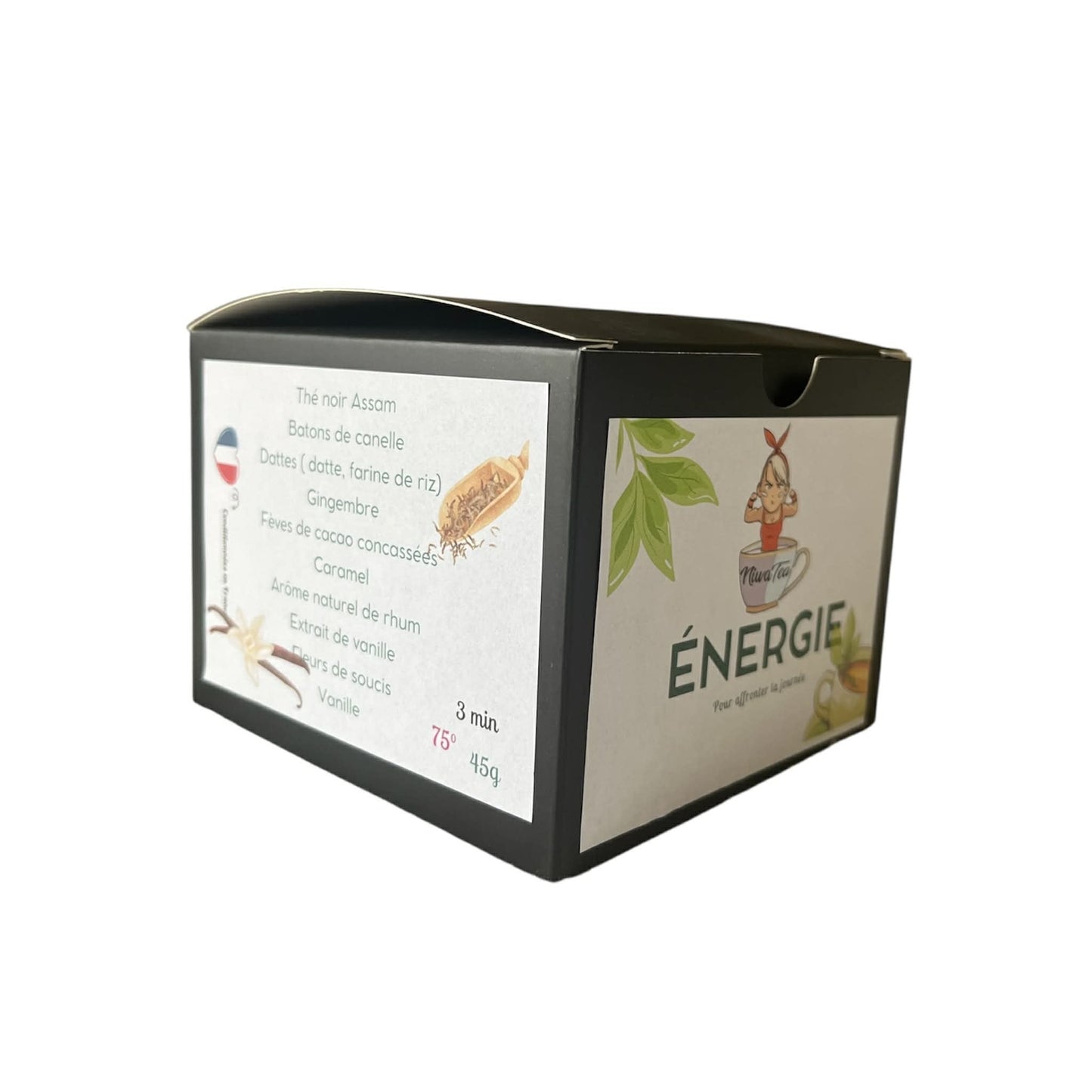 Énergie - Sachets individuels - Thé noir Bio - Niwa Tea