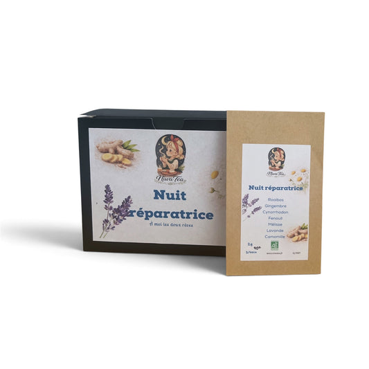 Nuit réparatrice - Sachets individuels - Infusion Bio - Niwa Tea