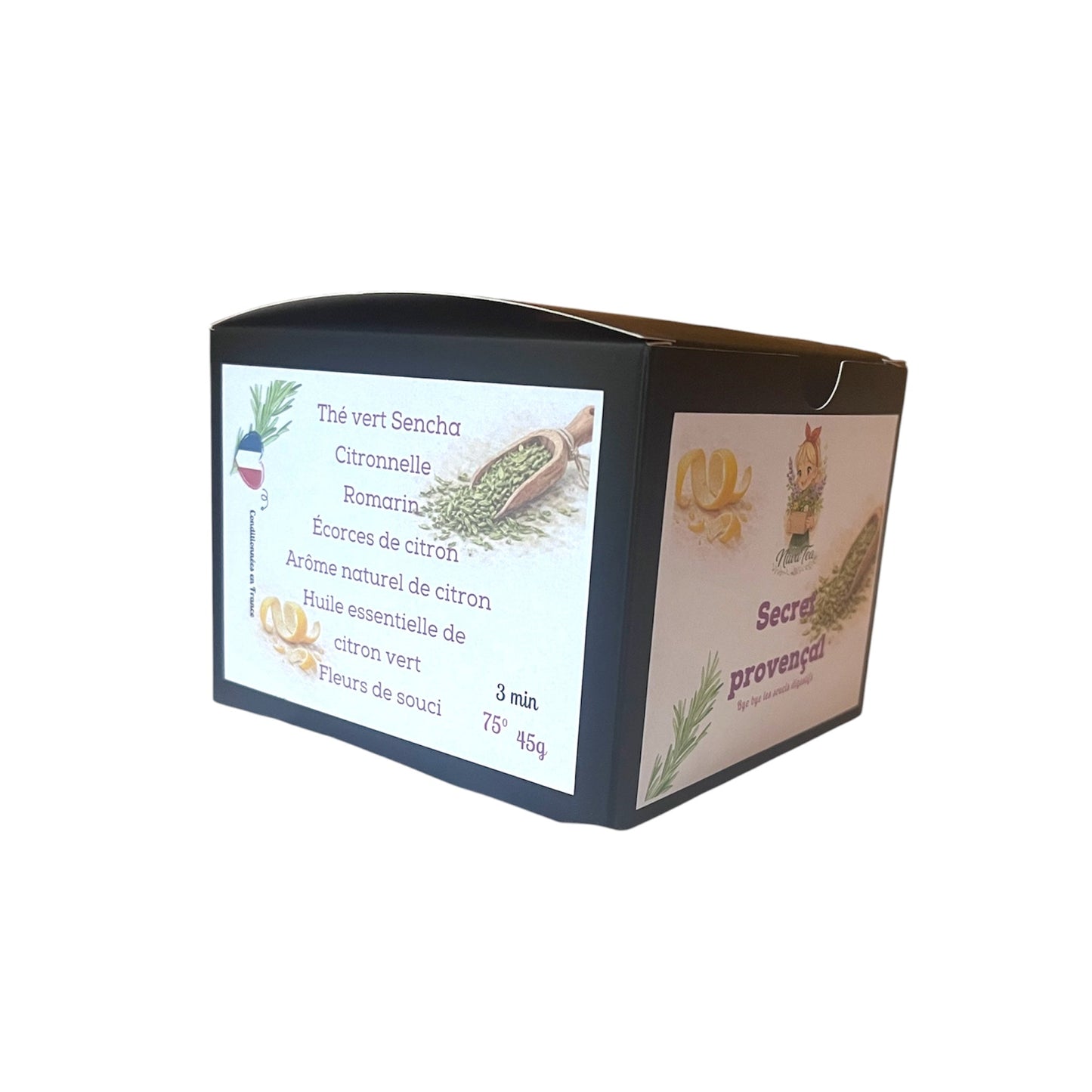 Secret provençal - Sachets individuels - Thé vert Bio - Niwa Tea