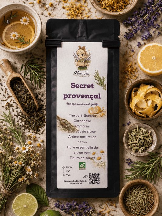 Secret provençal - Thé vert Bio - Niwa Tea