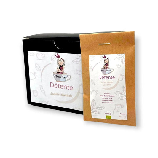 Détente - sachets individuels - Infusion BIO - Niwa Tea