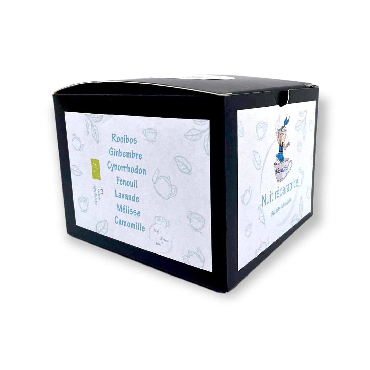 Nuit réparatrice - Sachets individuels - Infusion Bio - Niwa Tea