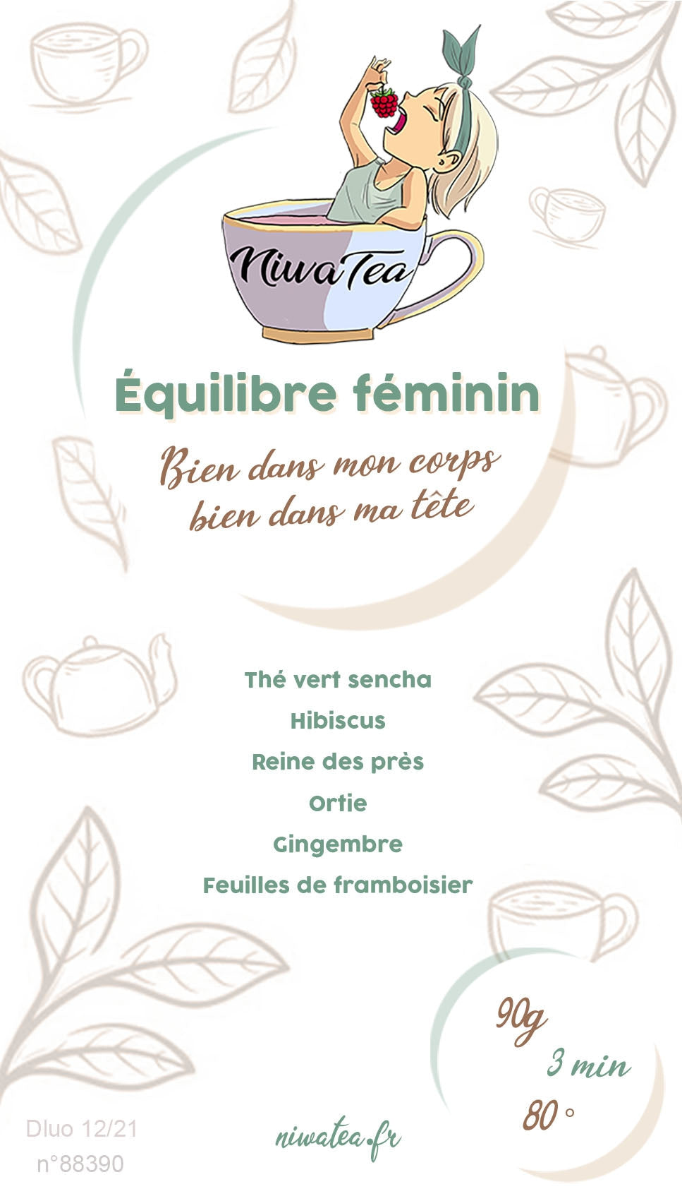Témoignage Pascaline - Équilibre féminin - Niwa Tea
