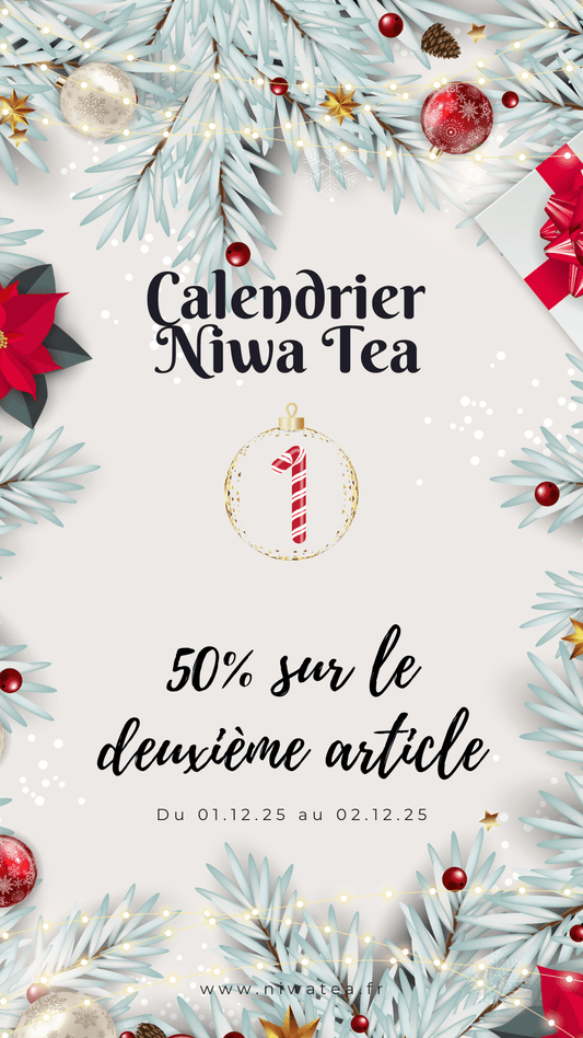 Calendrier de l'Avent des promos - Niwa Tea - Niwa Tea