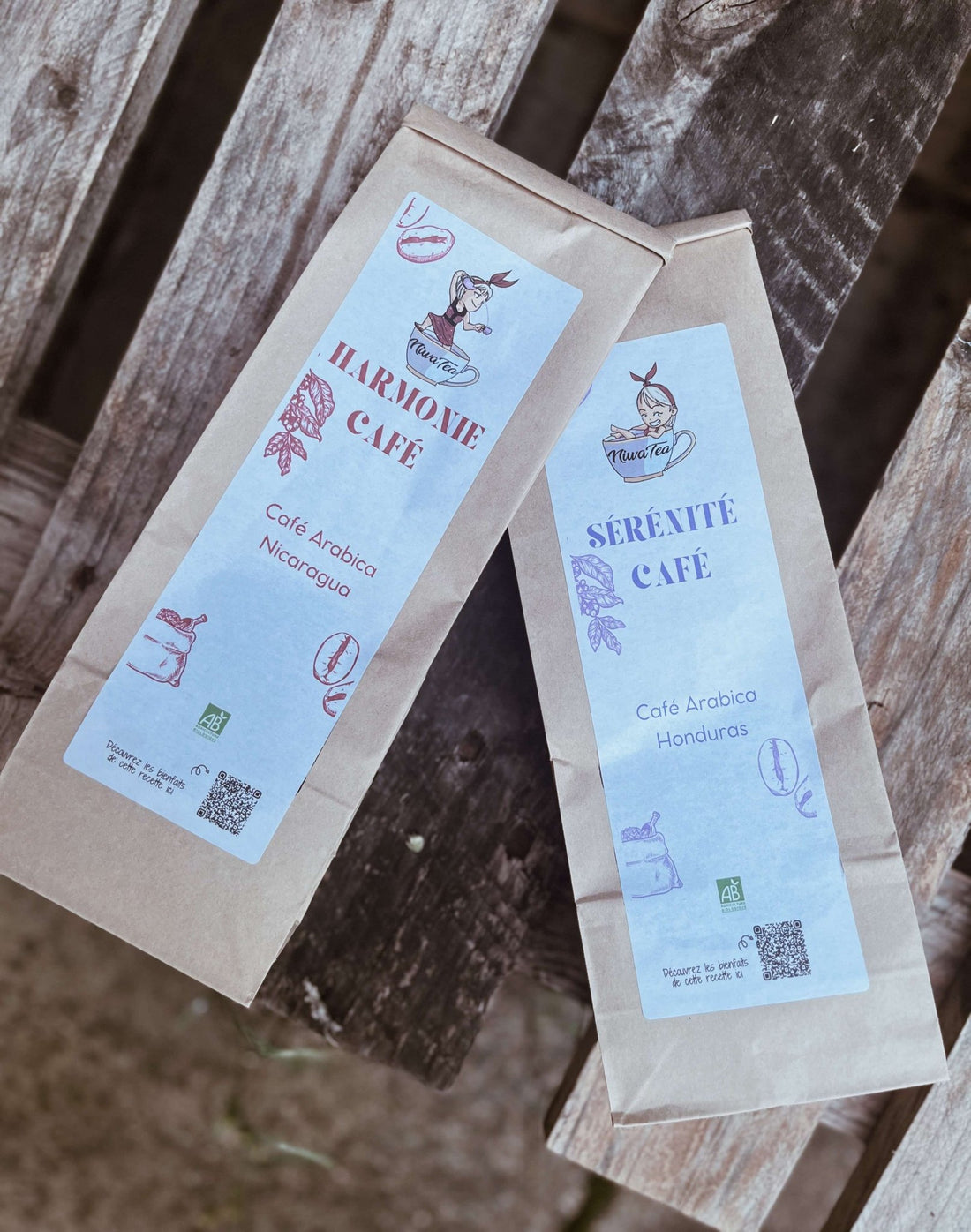 Harmonie café et Sérénité café - Niwa Tea