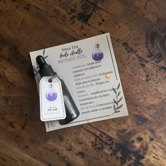 Les huiles rituelles - Object magique - Niwa Tea - Niwa Tea