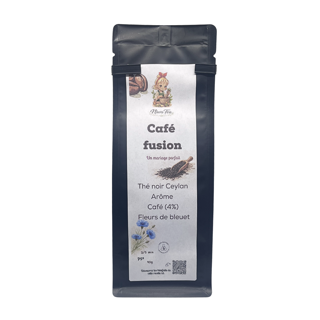 Café Fusion - Thé noir - Café Bio