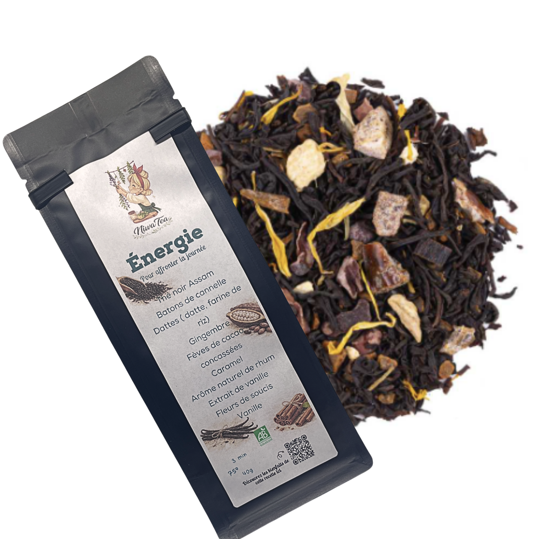 Énergie - Thé noir Niwa Tea - Bio - Niwa Tea