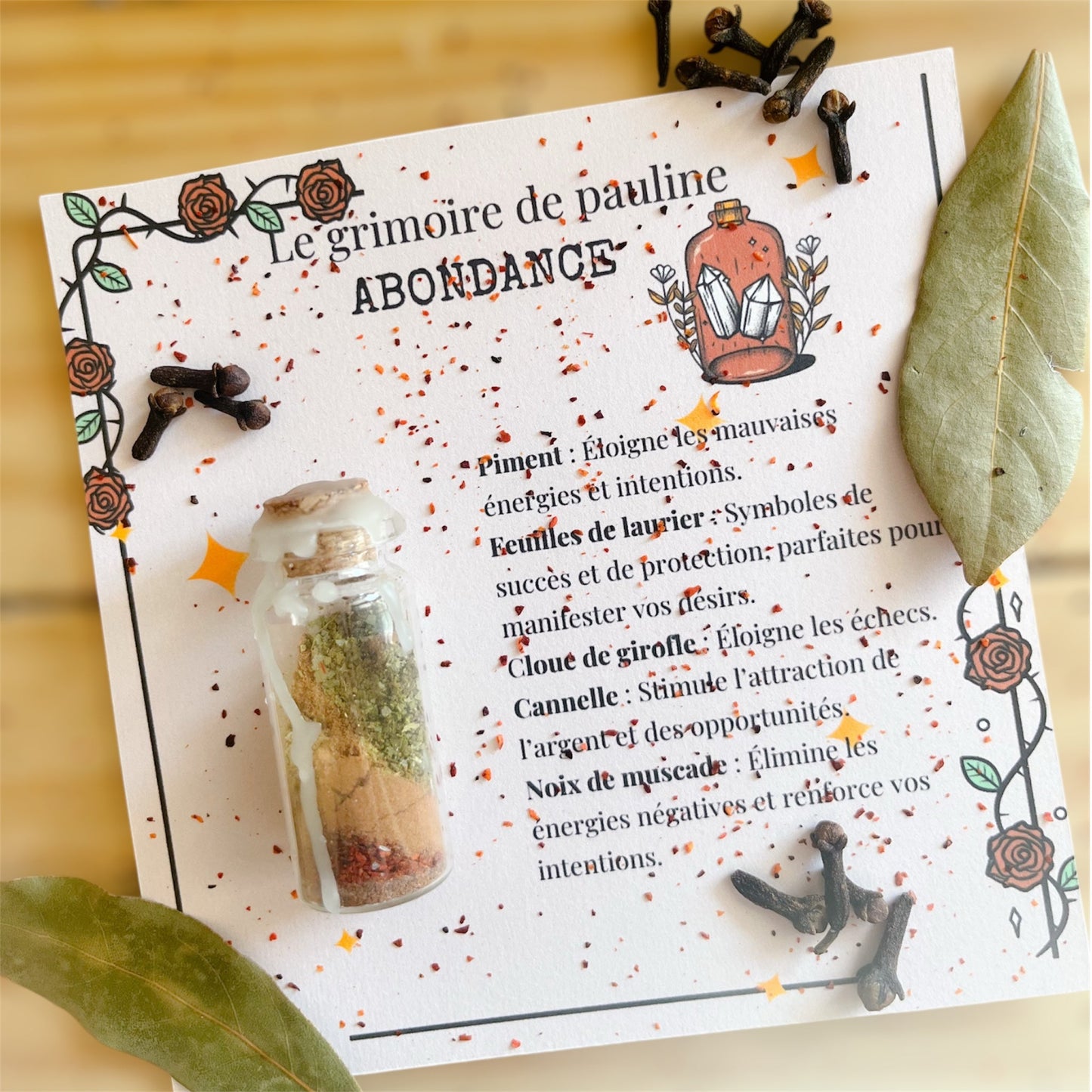 Amulette magique - "Abondance" - Niwa Tea
