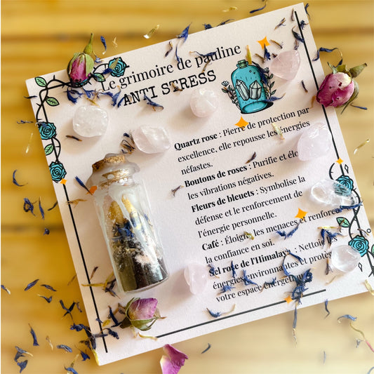 Amulette magique - "Anti Stress - Niwa Tea