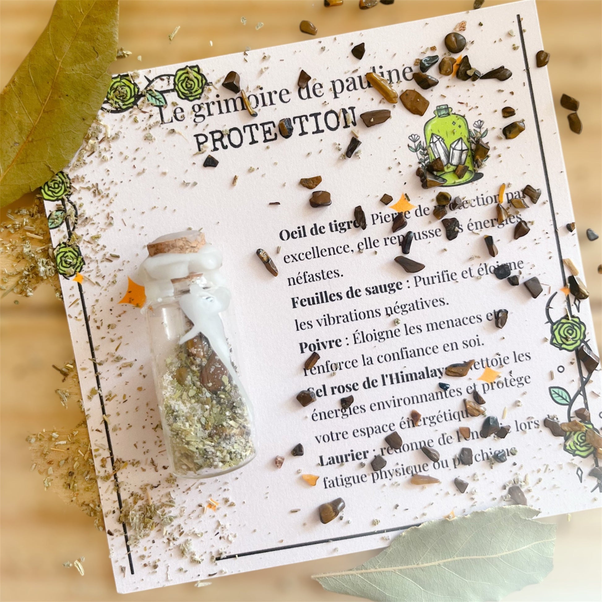 Amulette magique - "Protection" - Niwa Tea