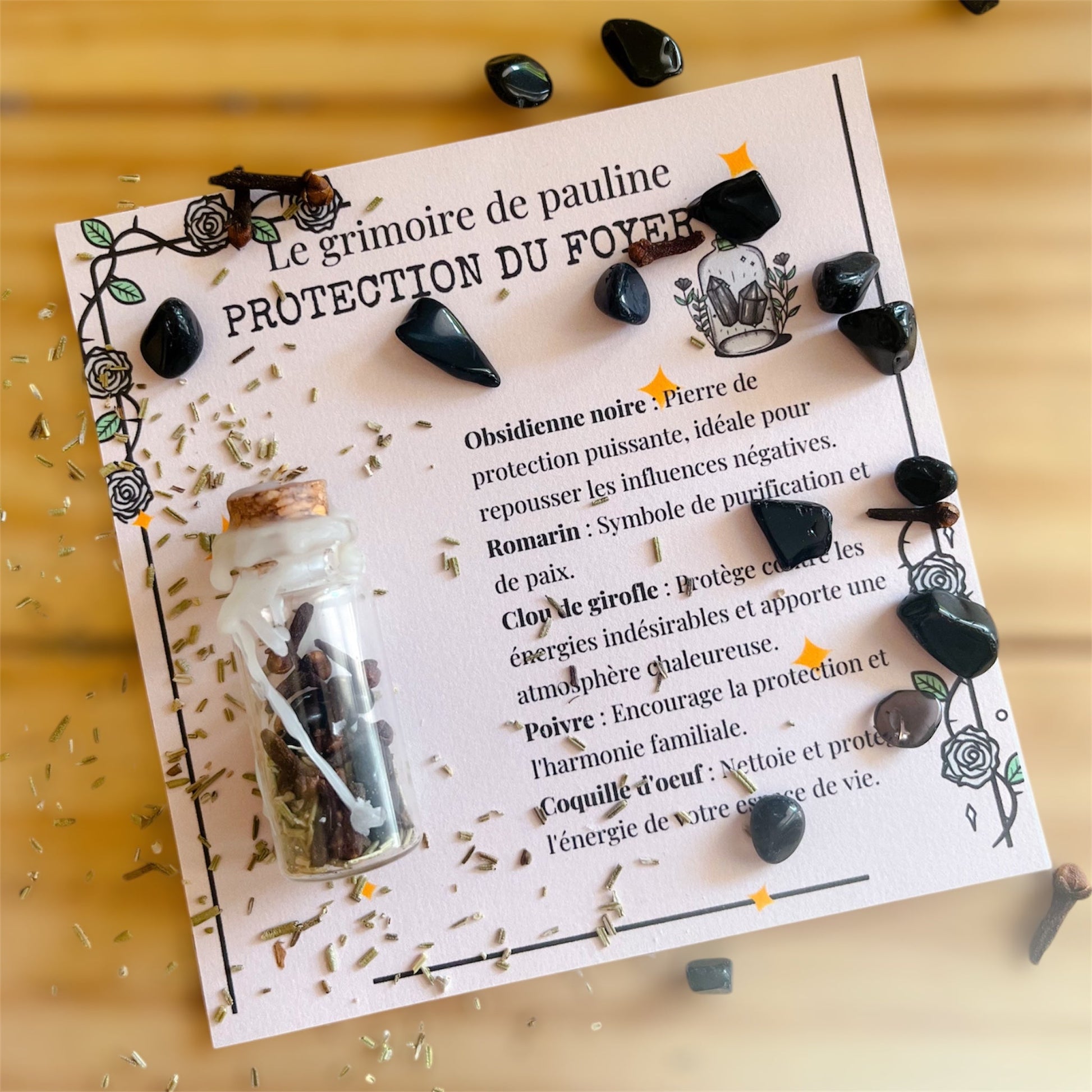 Amulette - "Protection de mon foyer" - Niwa Tea