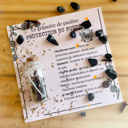 Amulette - "Protection de mon foyer" - Niwa Tea