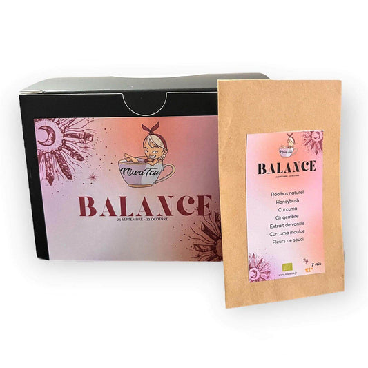 Balance - Sachets individuels - Infusion Bio - Niwa Tea