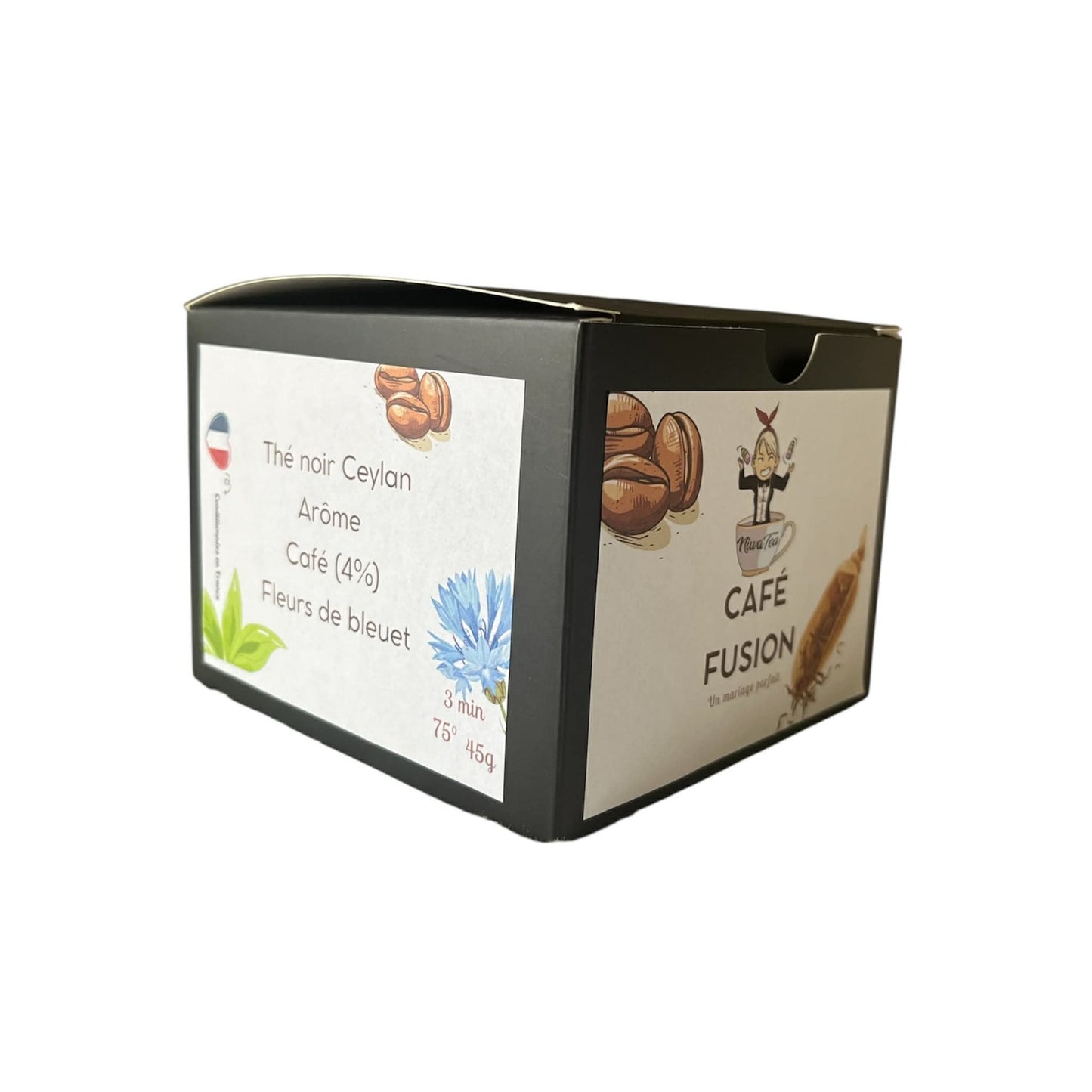 Café fusion - Sachets individuels - thé noir - Niwa Tea