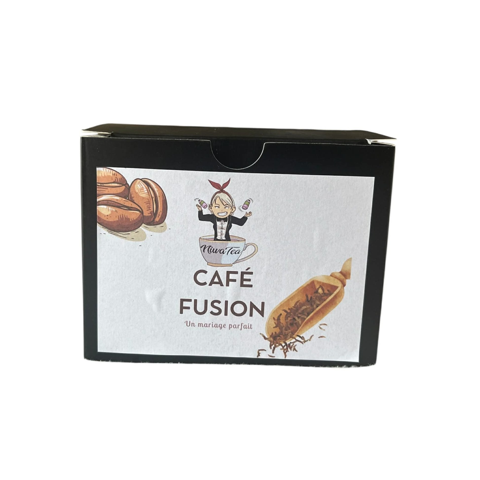 Café fusion - Sachets individuels - thé noir - Niwa Tea