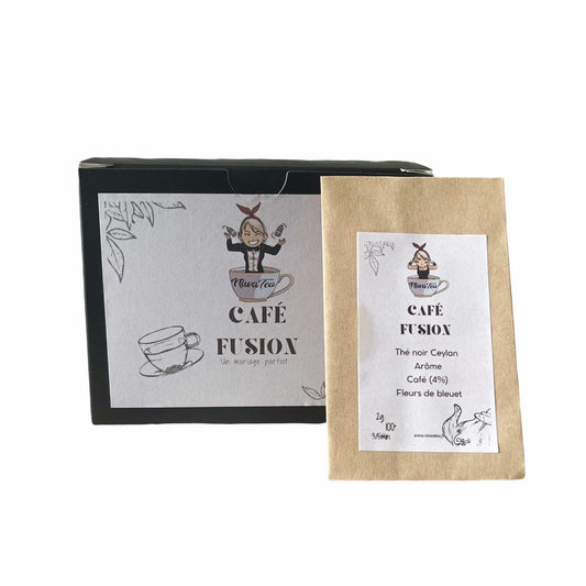 Café fusion - Sachets individuels - thé noir - Niwa Tea