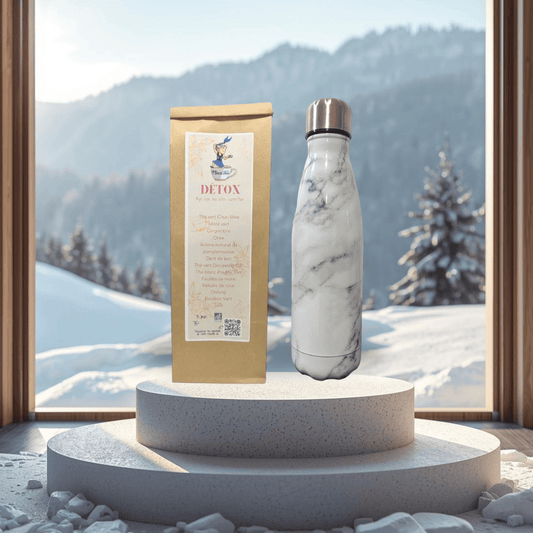 Coffret Bouteille isotherme - thé ou infusion - Niwa Tea