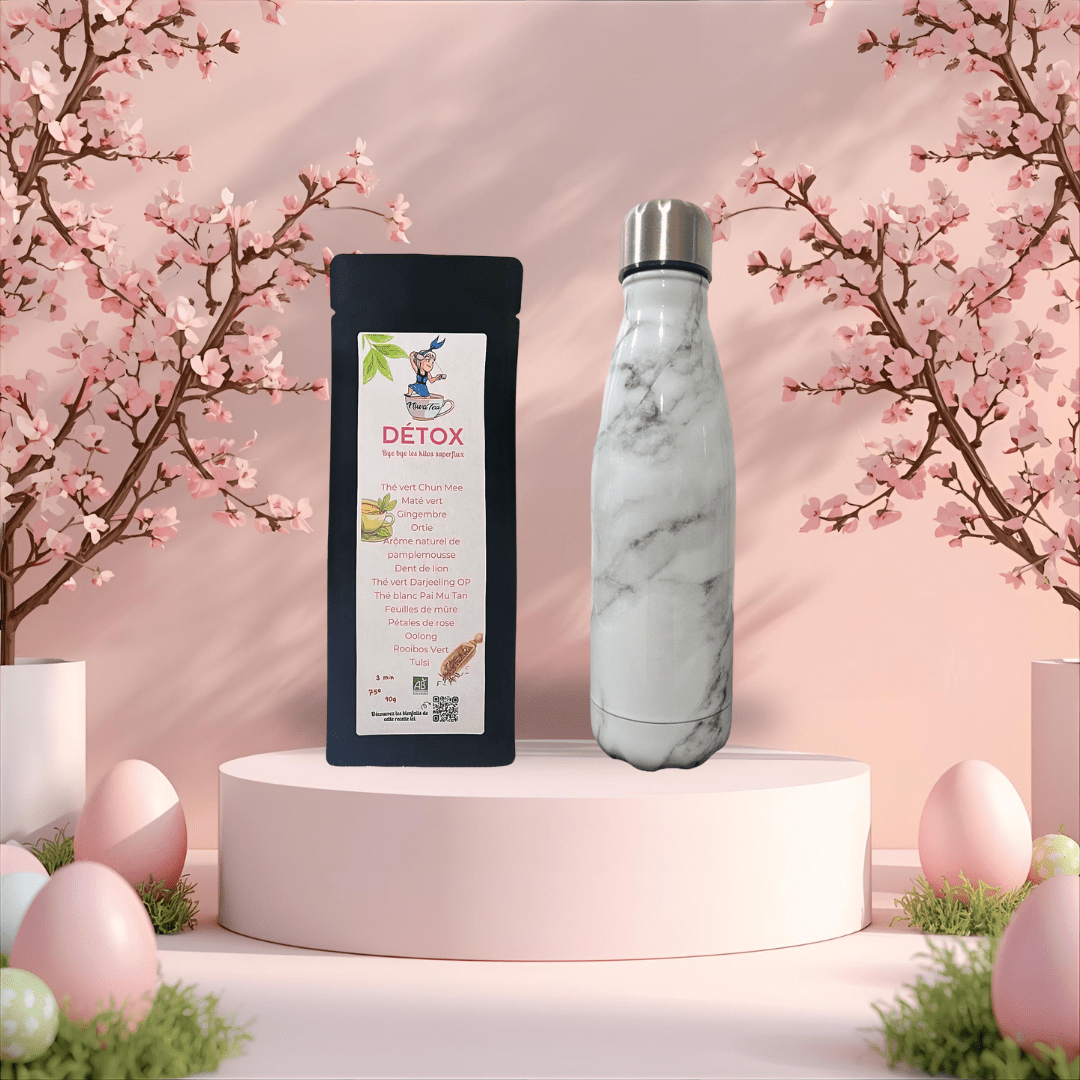 Coffret Bouteille isotherme - thé ou infusion - Niwa Tea