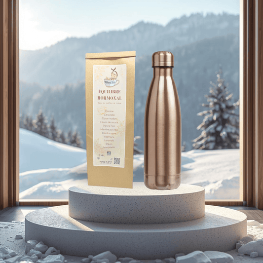 Coffret Bouteille isotherme - thé ou infusion - Niwa Tea