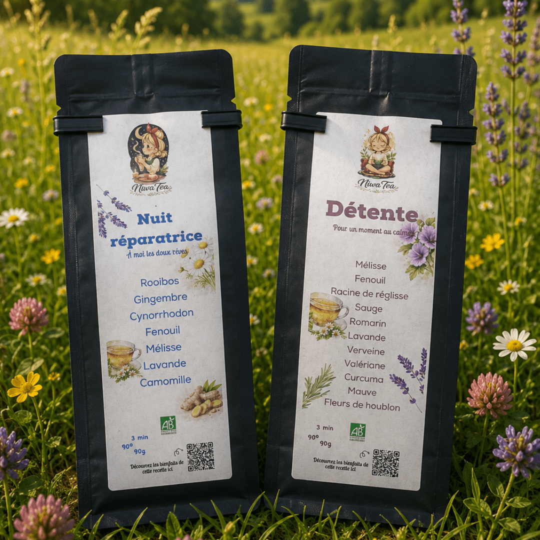 Coffret Repos- Thé vert bio - Niwa Tea - Niwa Tea