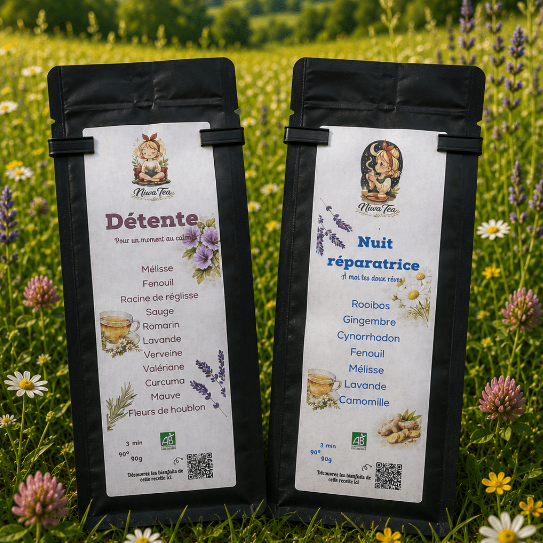 Coffret Repos- Thé vert bio - Niwa Tea - Niwa Tea