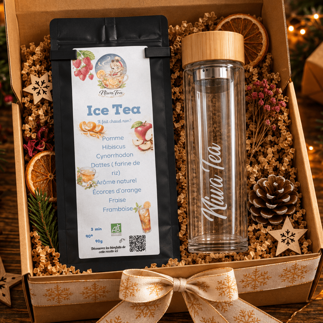 Coffret Thermos en verre Thé & Infusion | Niwa Tea - Niwa Tea