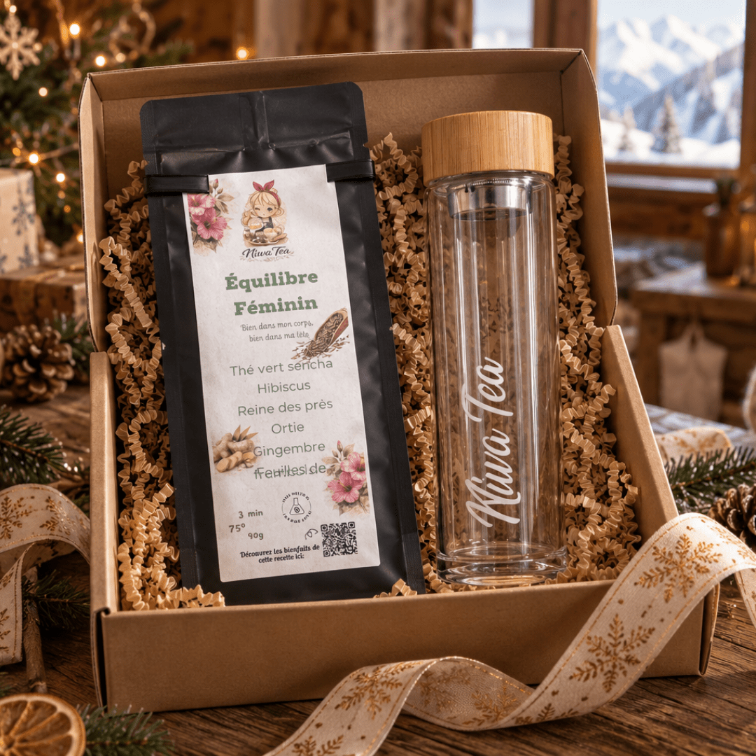 Coffret Thermos en verre Thé & Infusion | Niwa Tea - Niwa Tea