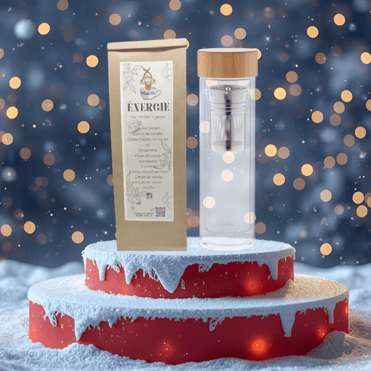 Coffret Thermos en verre - Thé ou infusion - Niwa Tea