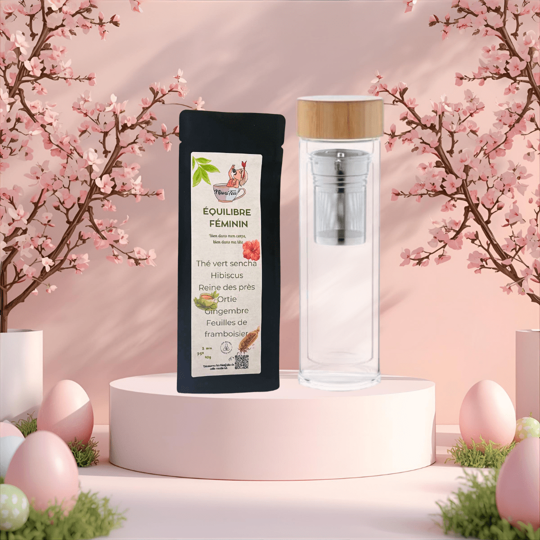 Coffret Thermos en verre - Thé ou infusion - Niwa Tea