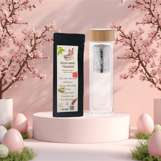 Coffret Thermos en verre - Thé ou infusion - Niwa Tea