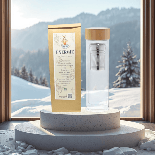 Coffret Thermos en verre - Thé ou infusion - Niwa Tea