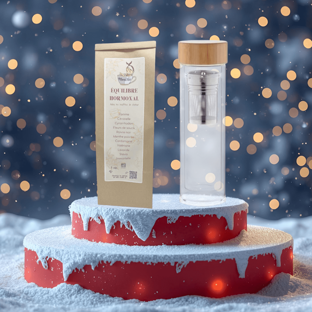 Coffret Thermos en verre - Thé ou infusion - Niwa Tea