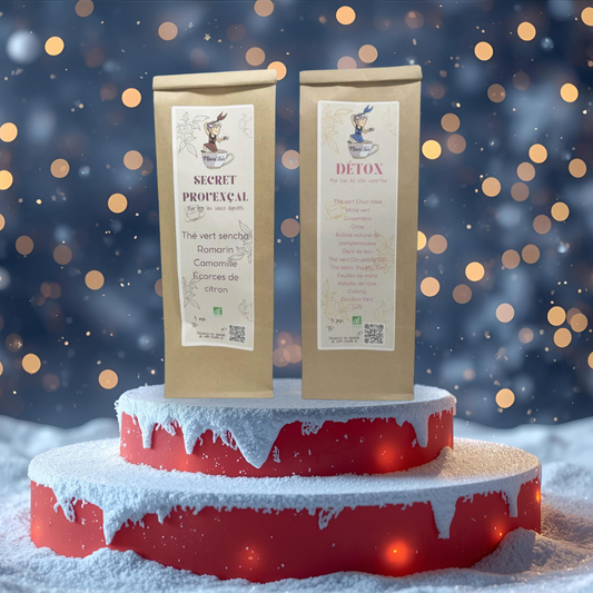 coffret noel équilibre thé vert douleurs menstruelles niwa tea