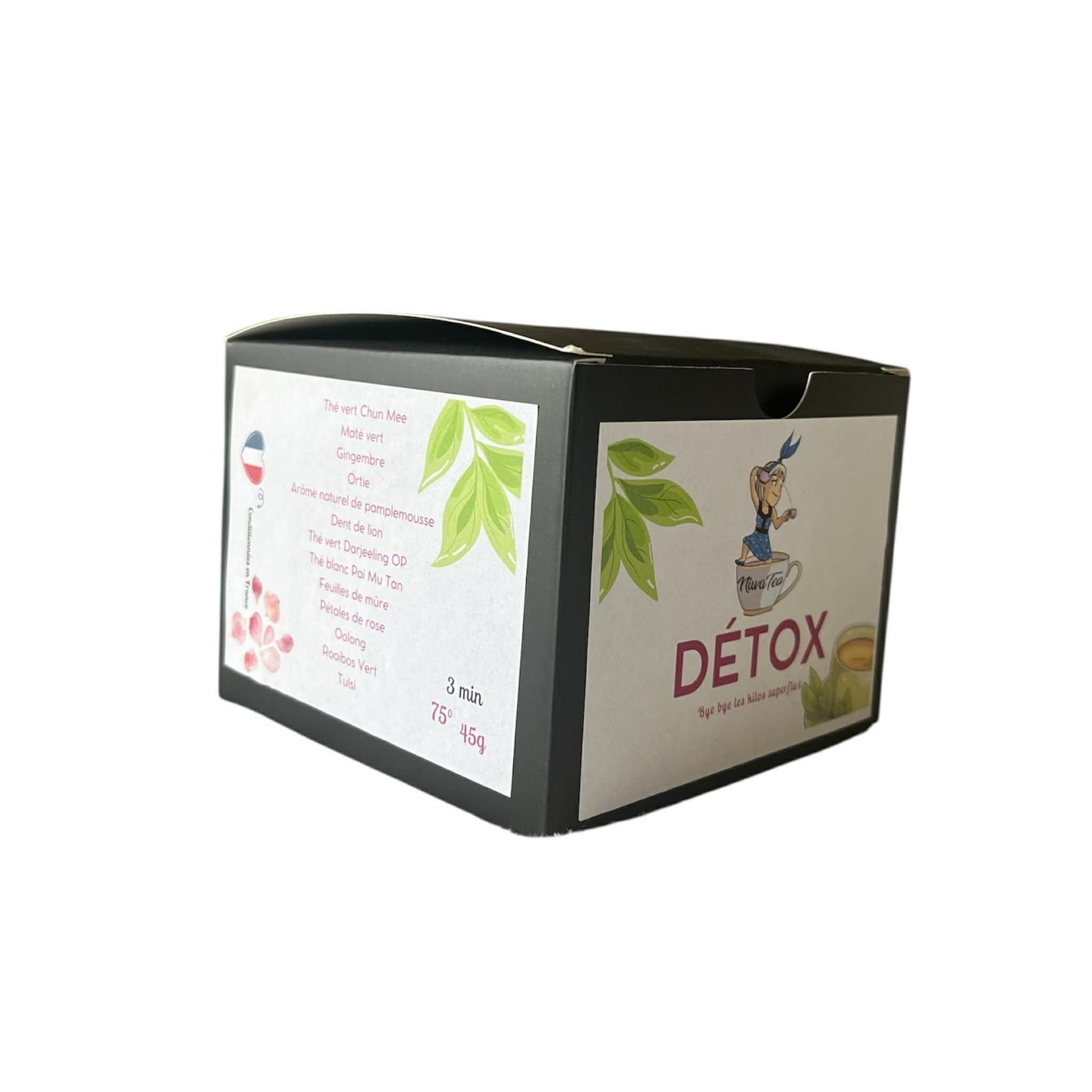 Détox - Sachets individuels - Thé vert - Niwa Tea