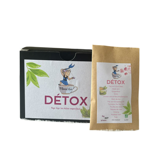 Détox - Sachets individuels - Thé vert - Niwa Tea
