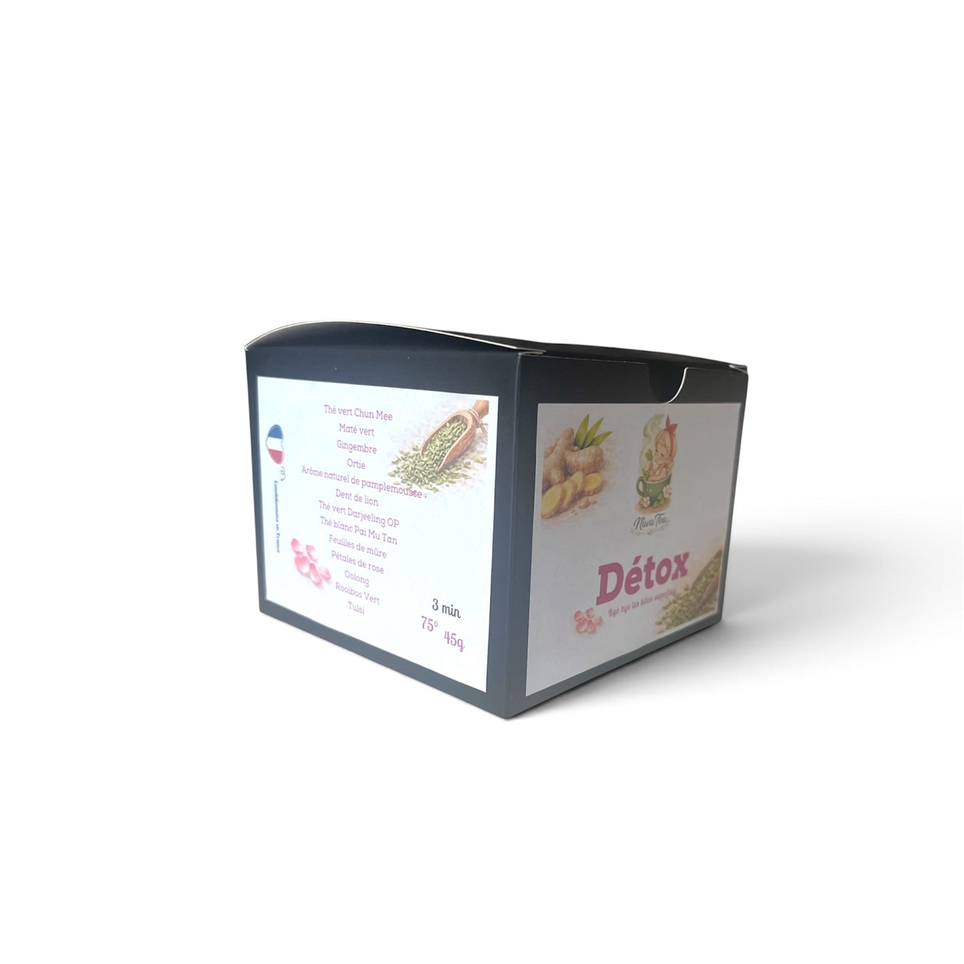 Détox - Sachets individuels - Thé vert - Niwa Tea