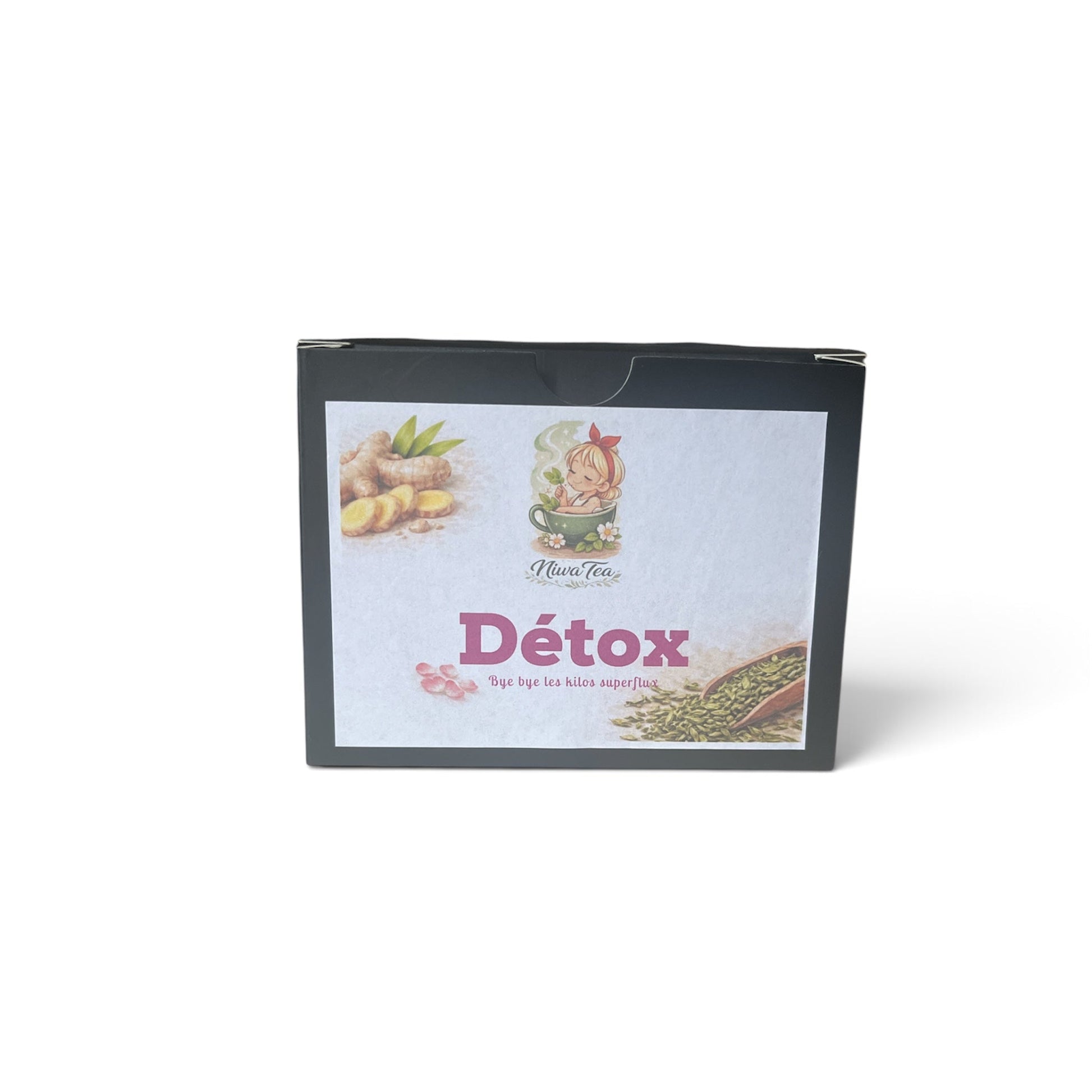 Détox - Sachets individuels - Thé vert - Niwa Tea
