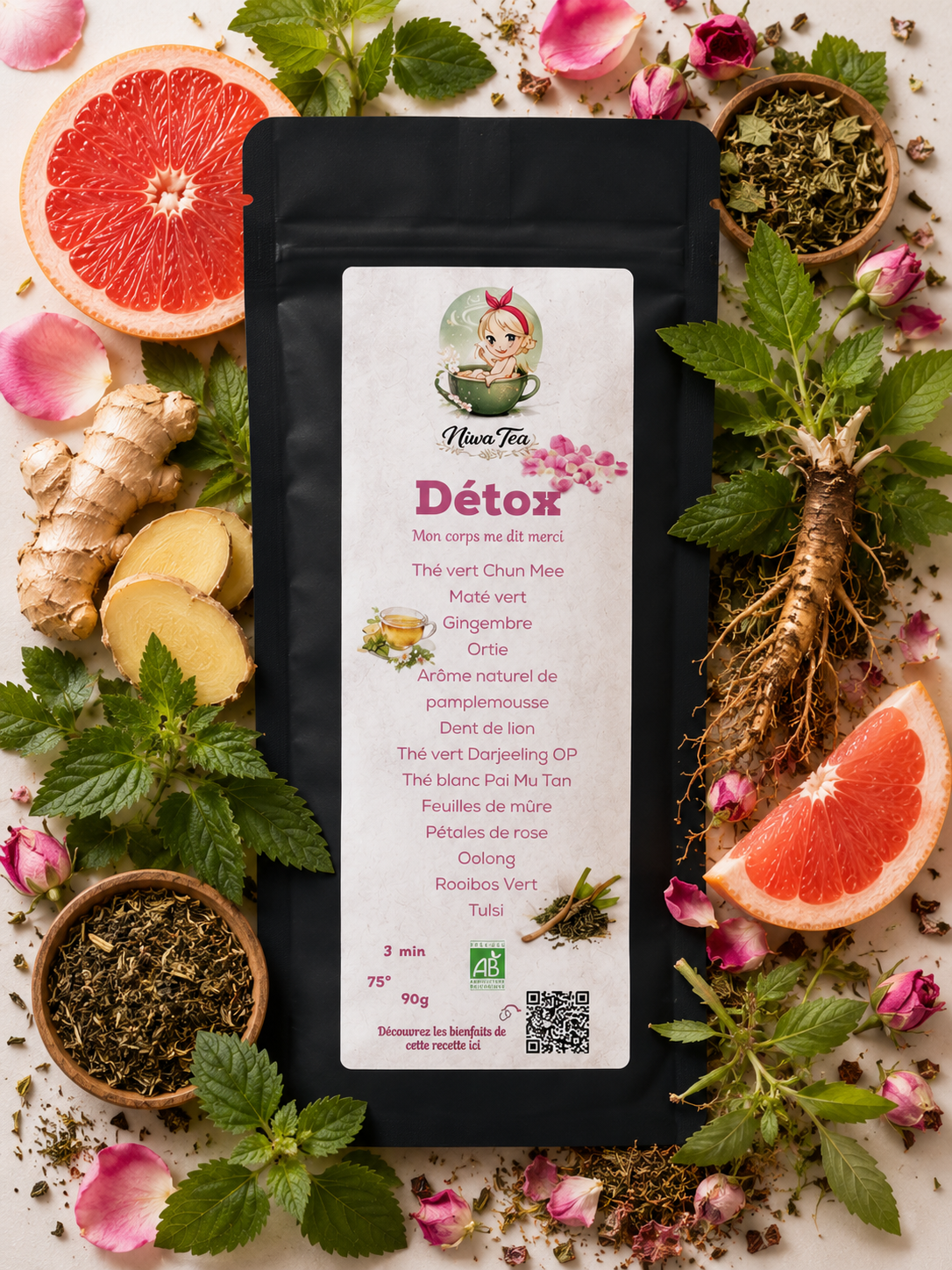 Détox - Thé vert bio - Niwa Tea - Niwa Tea