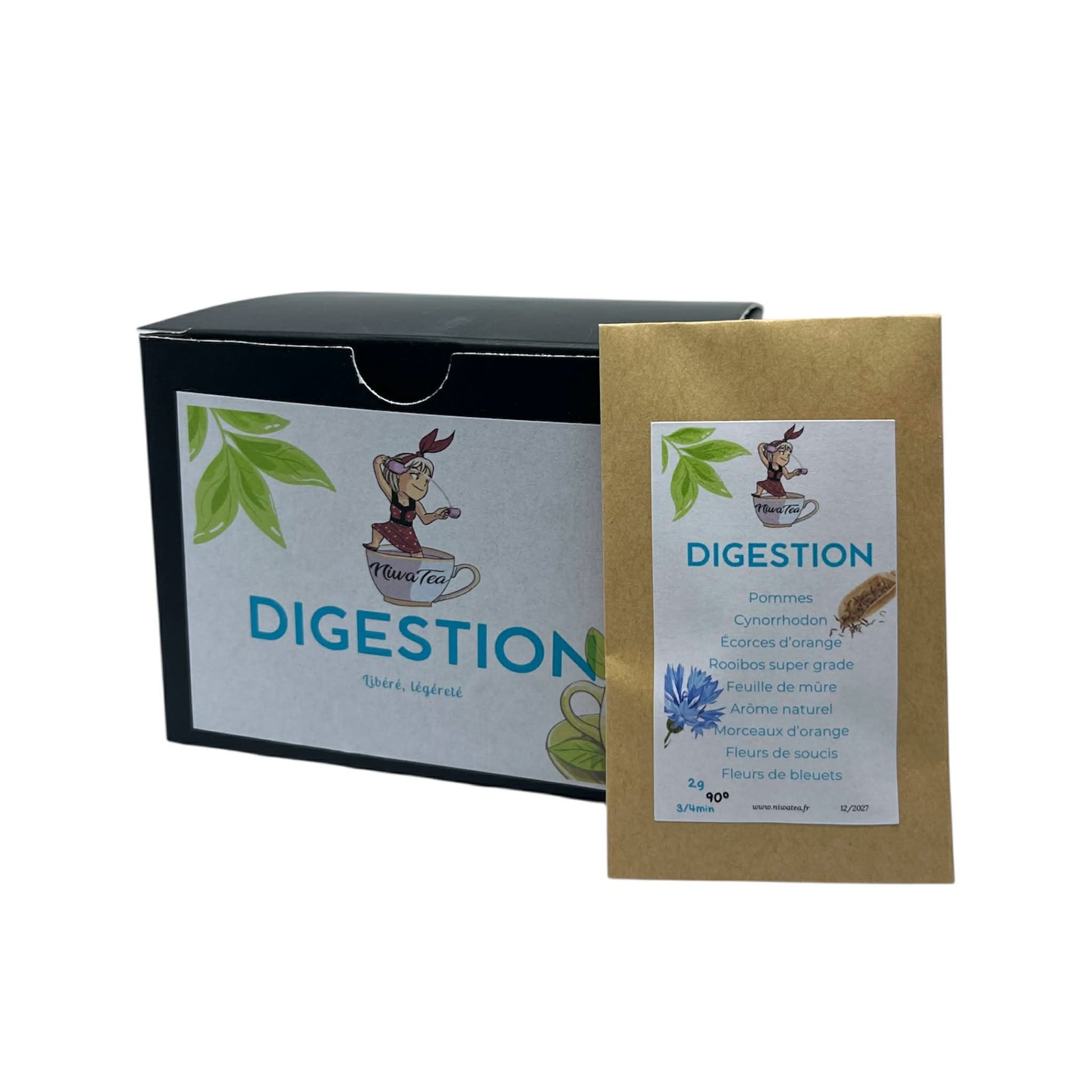 Digestion - Sachets individuels - Infusion - Niwa Tea