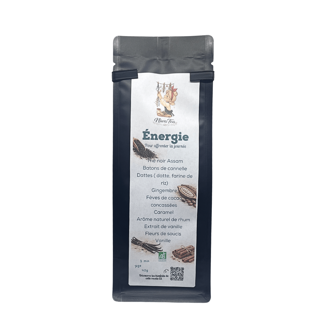 Énergie - Thé noir Niwa Tea - Bio - Niwa Tea